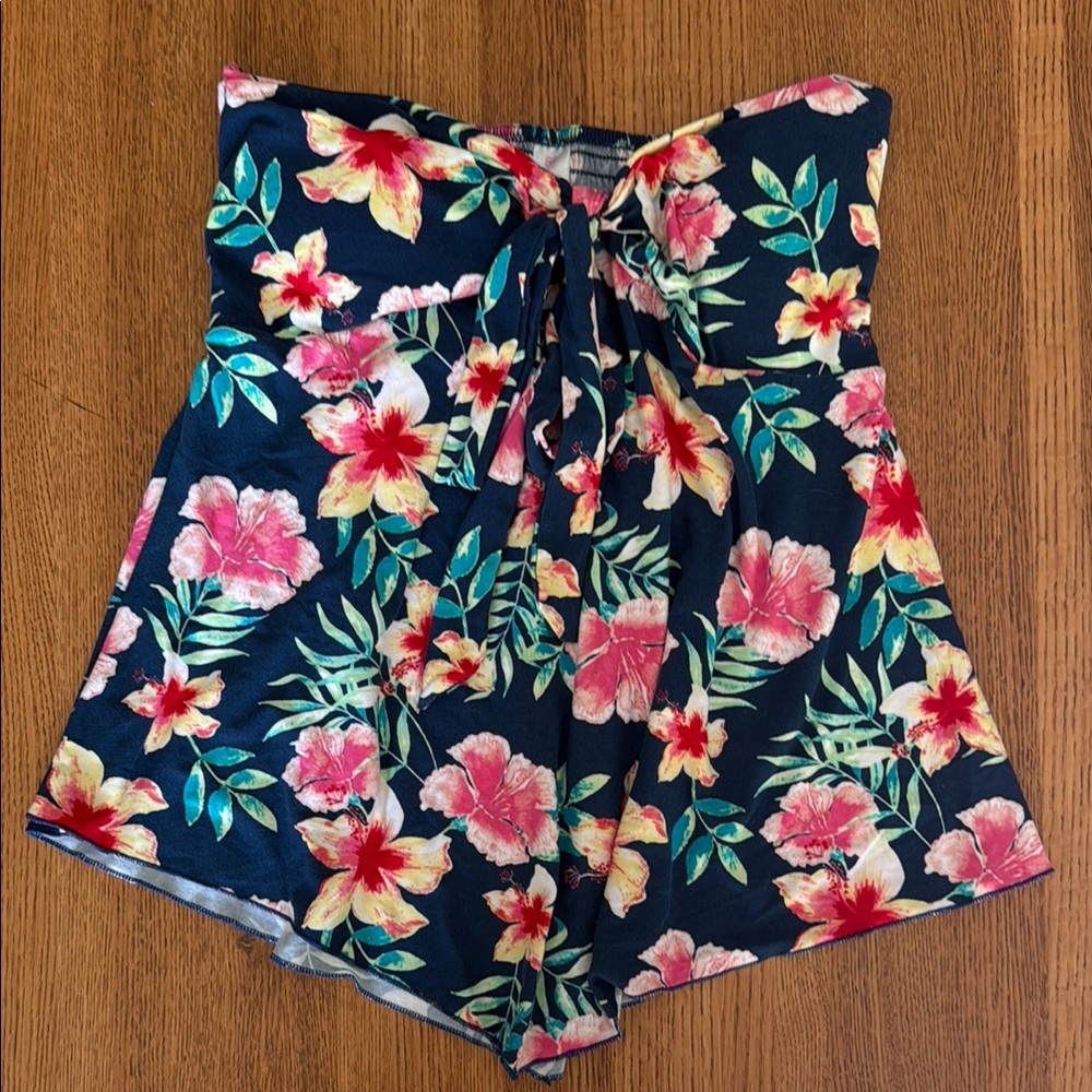 No Boundaries Blue and Pink Camisole